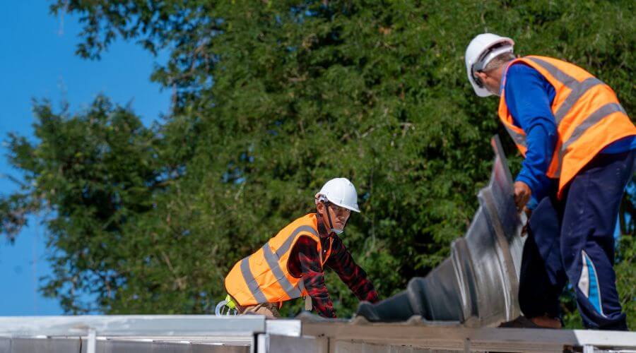 Professional new roof installation services in Rudolph, WI